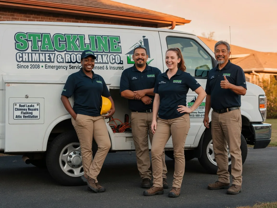 Chimney flashing repair company in Radiant, VA